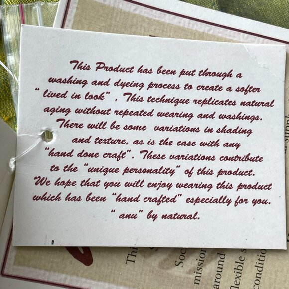 NEW Anu by Natural Womens Small Silk Green Button-Up Shirt Jacket  Artsy NWT - Picture 8 of 8